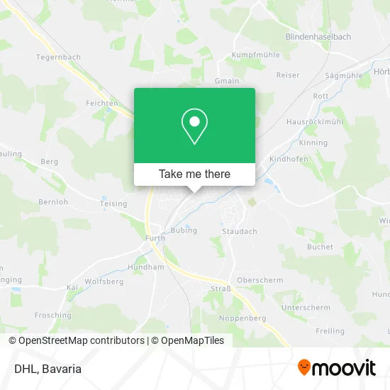 Карта DHL