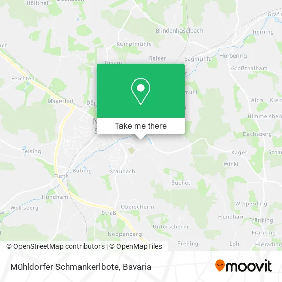 Карта Mühldorfer Schmankerlbote