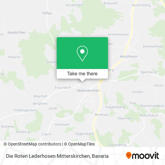 Die Roten Lederhosen Mitterskirchen map