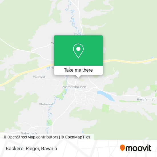Bäckerei Rieger map