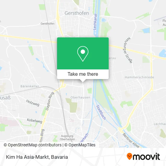 Карта Kim Ha Asia-Markt