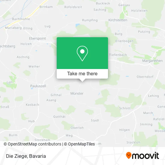 Карта Die Ziege
