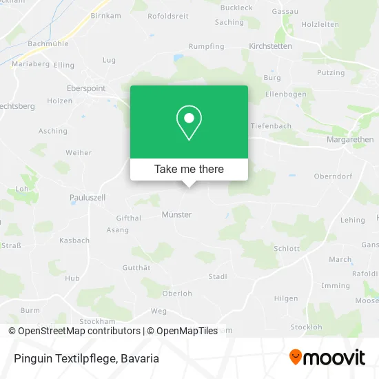 Карта Pinguin Textilpflege