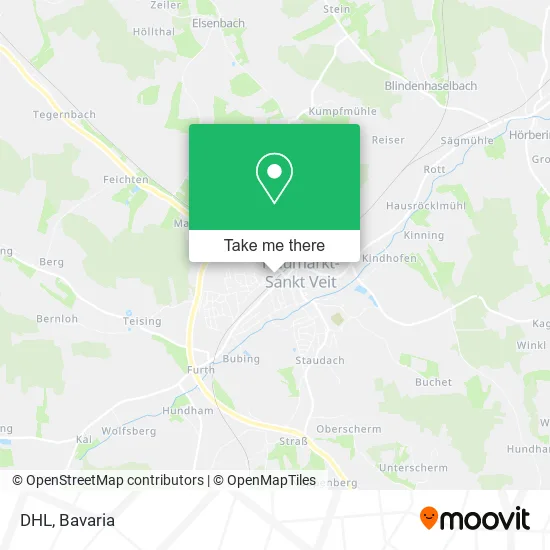 Карта DHL