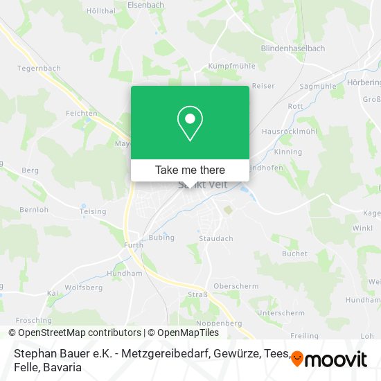 Stephan Bauer e.K. - Metzgereibedarf, Gewürze, Tees, Felle map