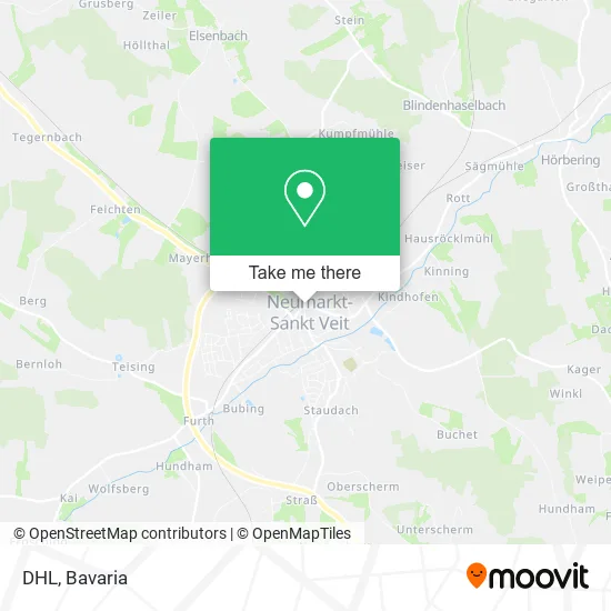 Карта DHL