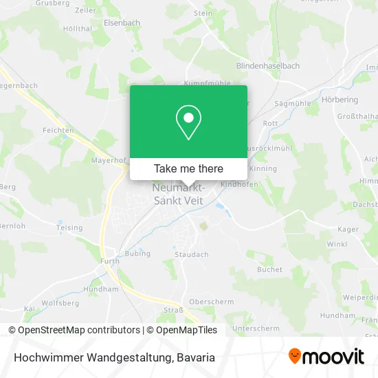 Карта Hochwimmer Wandgestaltung