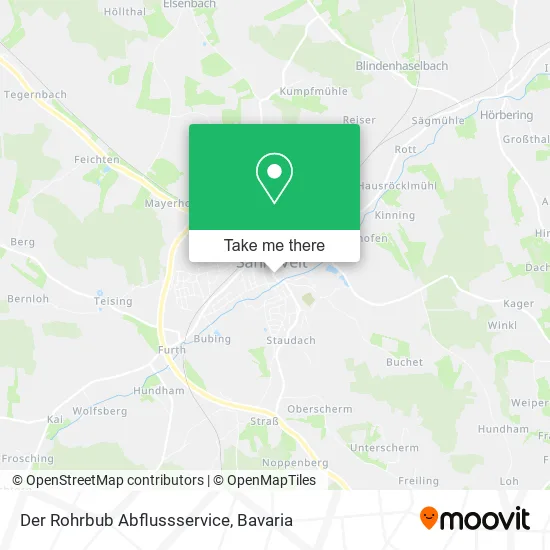 Карта Der Rohrbub Abflussservice