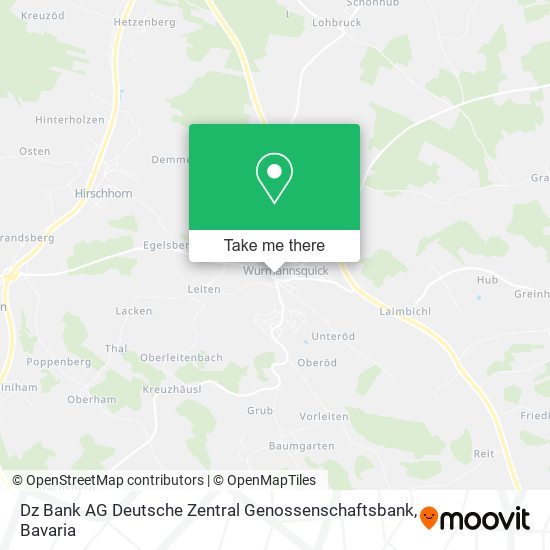 Dz Bank AG Deutsche Zentral Genossenschaftsbank map