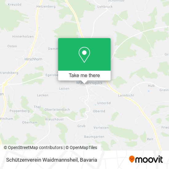 Schützenverein Waidmannsheil map