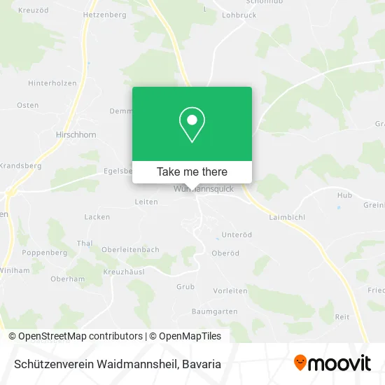 Schützenverein Waidmannsheil map
