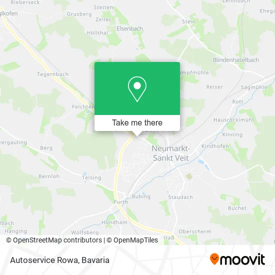 Карта Autoservice Rowa