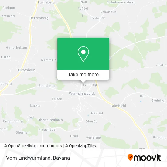 Карта Vom Lindwurmland