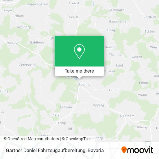 Gartner Daniel Fahrzeugaufbereitung map