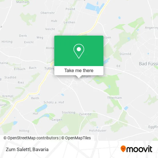 Карта Zum Salettl