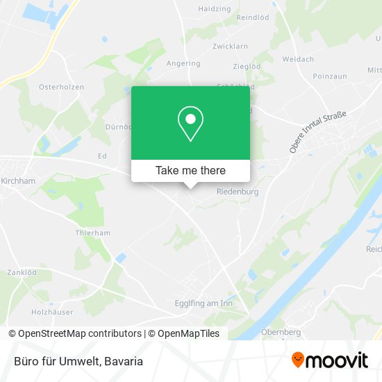 Büro für Umwelt map