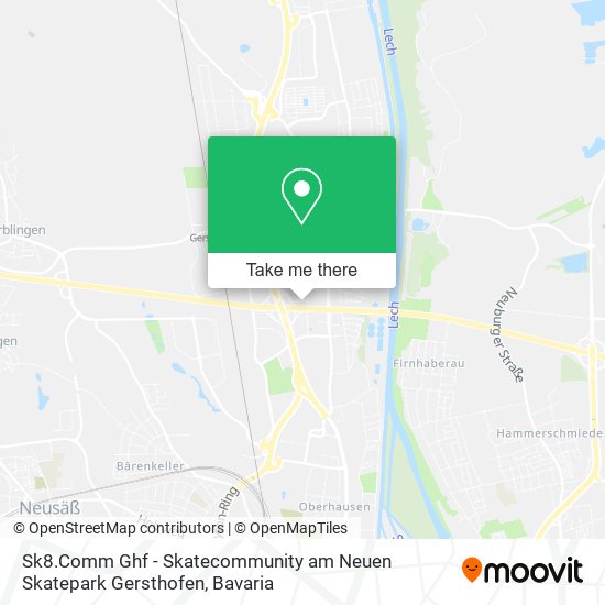 Sk8.Comm Ghf - Skatecommunity am Neuen Skatepark Gersthofen map