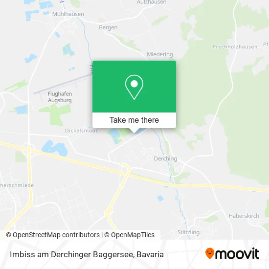 Карта Imbiss am Derchinger Baggersee