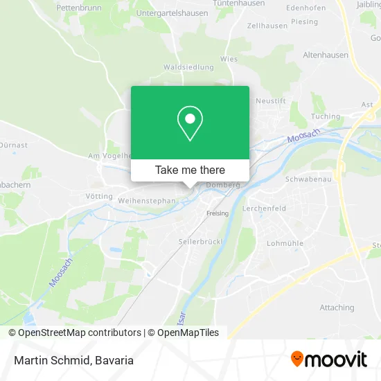 Карта Martin Schmid