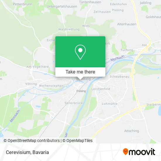 Карта Cerevisium