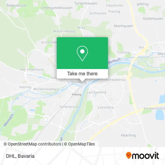 Карта DHL