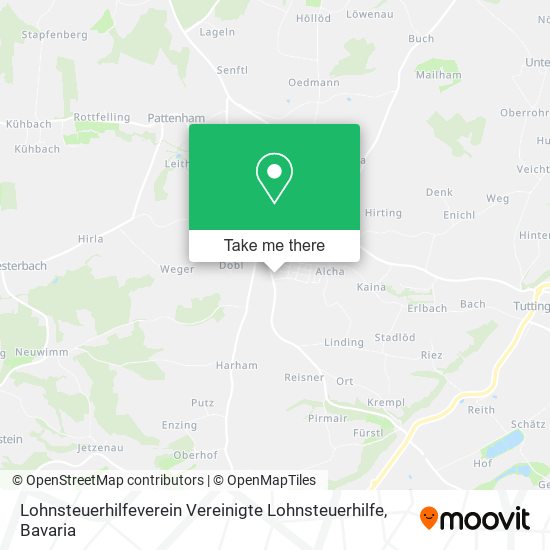 Lohnsteuerhilfeverein Vereinigte Lohnsteuerhilfe map