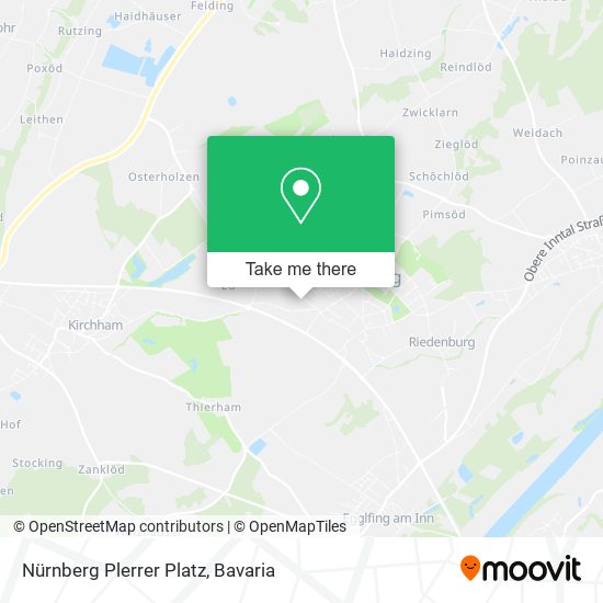 Nürnberg Plerrer Platz map