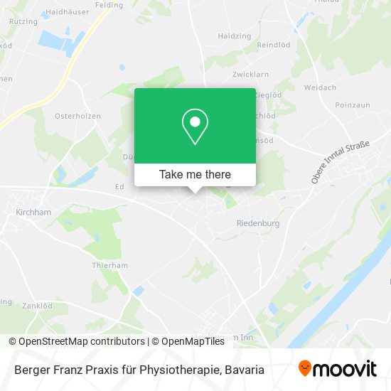 Berger Franz Praxis für Physiotherapie map