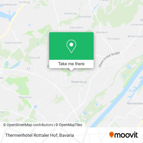 Thermenhotel Rottaler Hof map