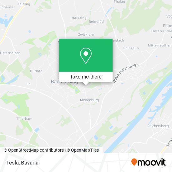 Карта Tesla