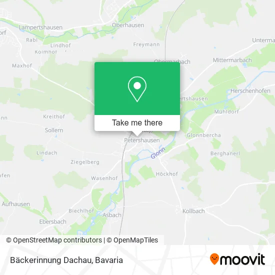 Карта Bäckerinnung Dachau