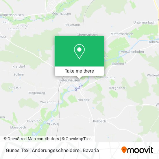 Günes Texil Änderungsschneiderei map