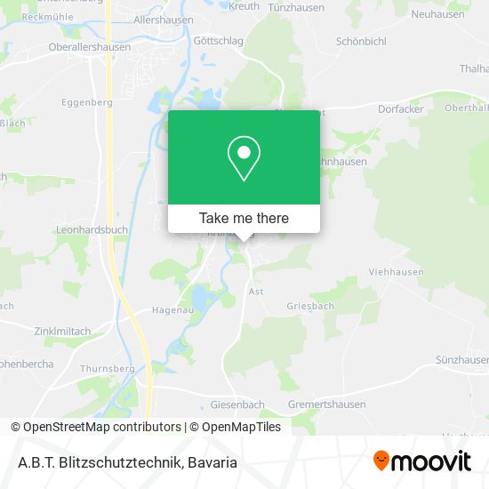 A.B.T. Blitzschutztechnik map