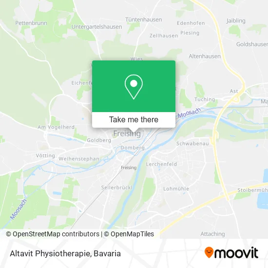 Карта Altavit Physiotherapie