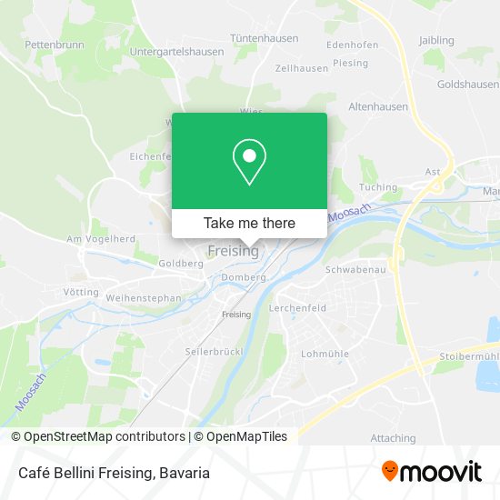 Карта Café Bellini Freising