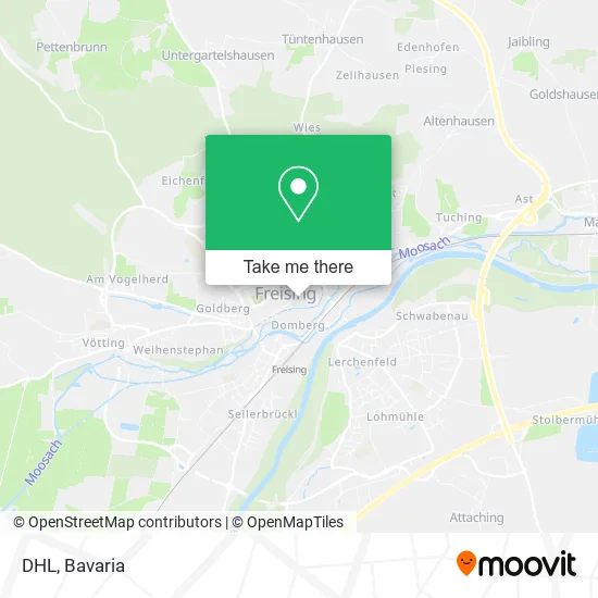 Карта DHL
