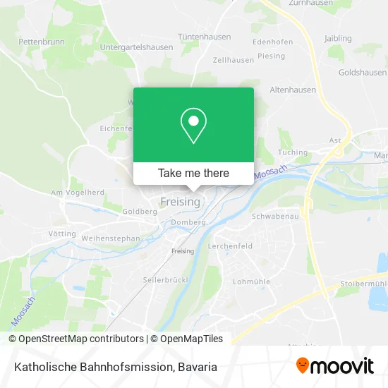 Карта Katholische Bahnhofsmission