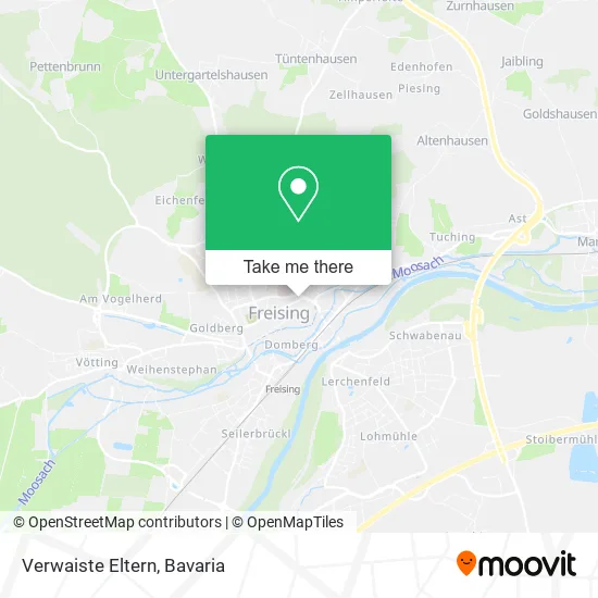 Карта Verwaiste Eltern