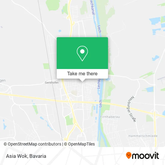 Карта Asia Wok