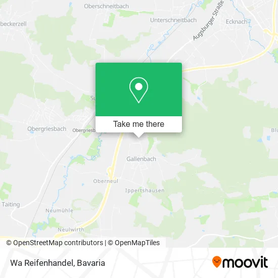 Карта Wa Reifenhandel