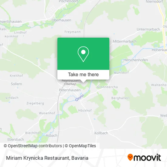 Miriam Krynicka Restaurant map