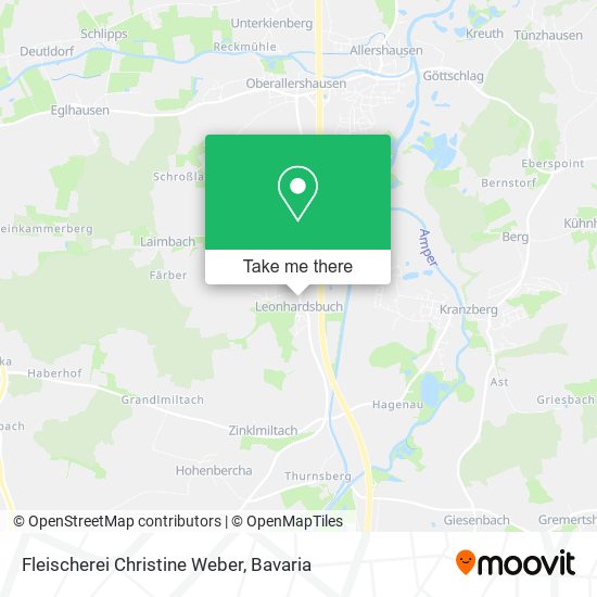 Fleischerei Christine Weber map