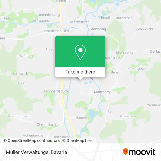 Карта Müller Verwaltungs