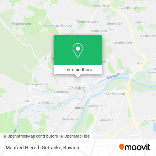 Карта Manfred Hiereth Getränke