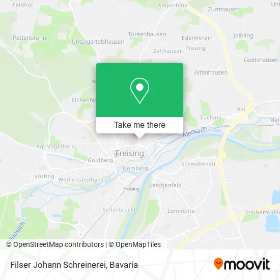 Filser Johann Schreinerei map