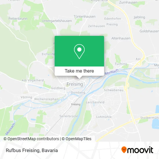 Карта Rufbus Freising