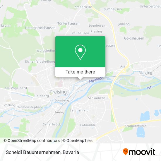 Карта Scheidl Bauunternehmen