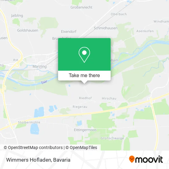 Карта Wimmers Hofladen