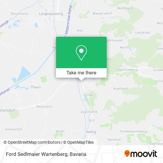 Ford Sedlmaier Wartenberg map