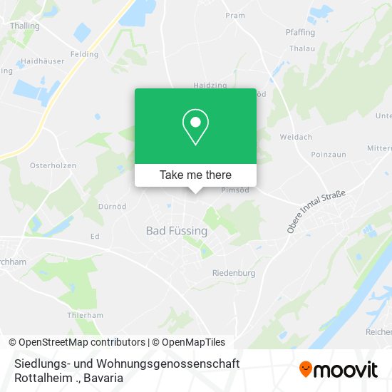 Siedlungs- und Wohnungsgenossenschaft Rottalheim . map